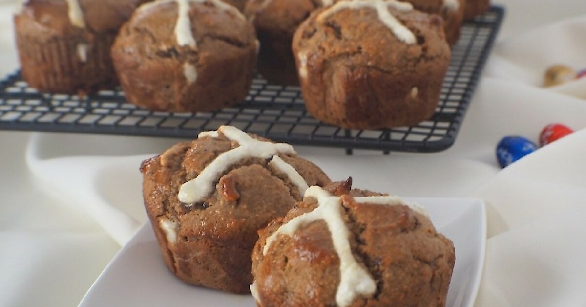 paleo hot cross bun