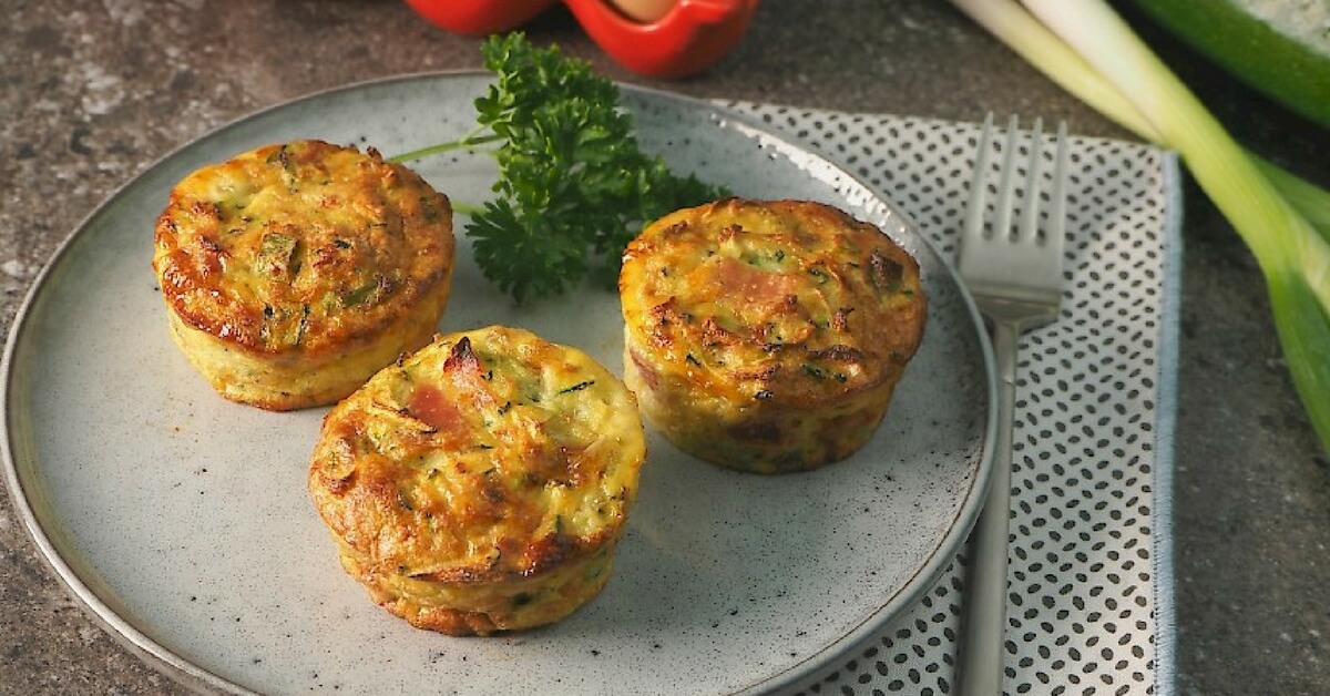 zucchini breakfast muffins