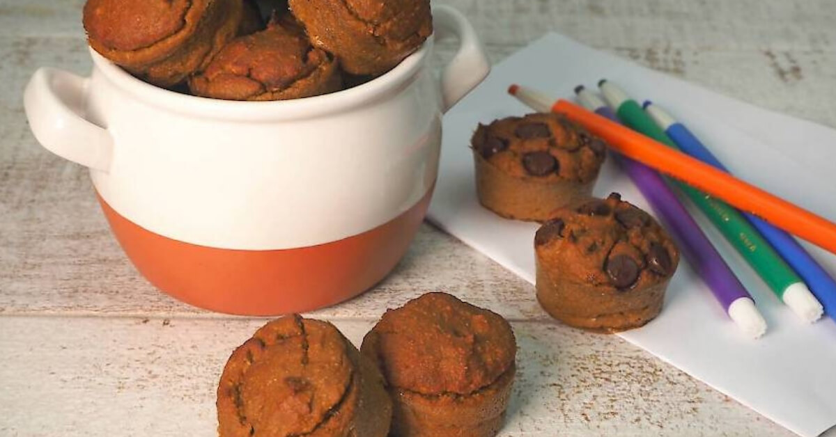 sweet potato banana muffin