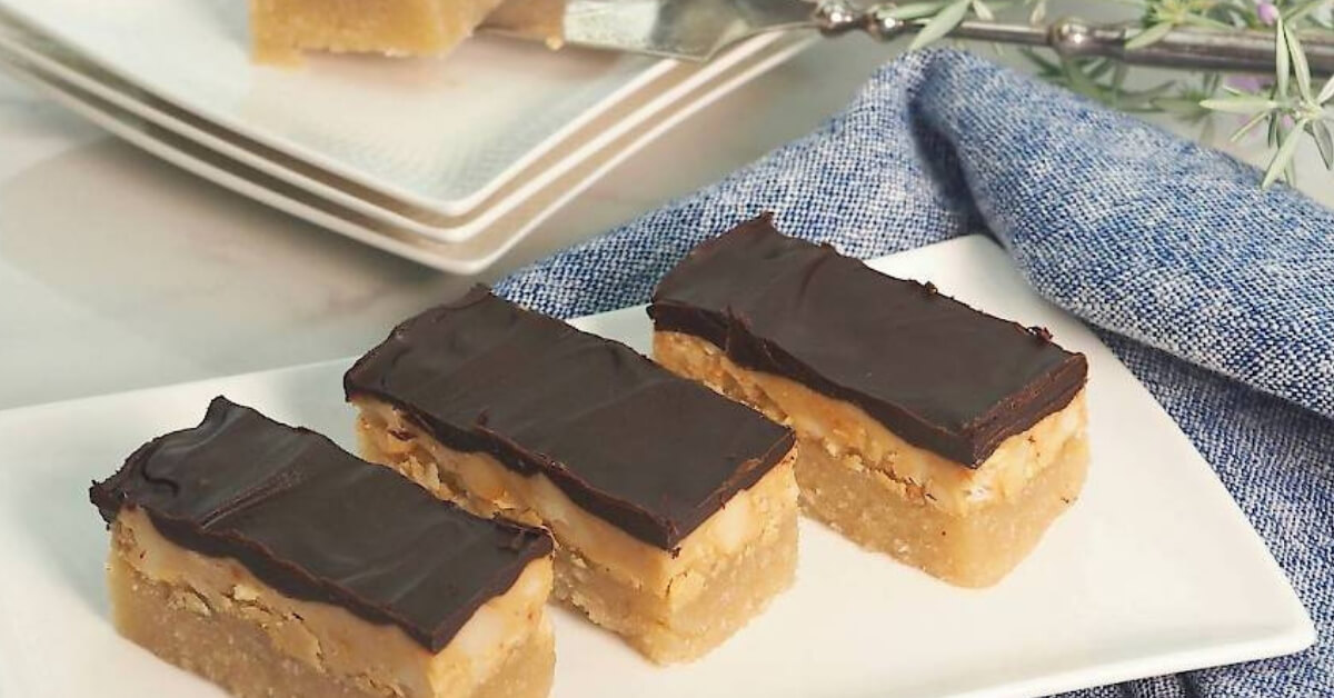 salted caramel slice