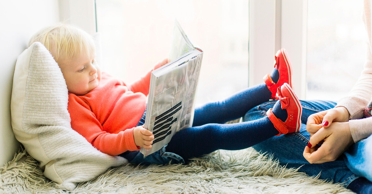 child reading