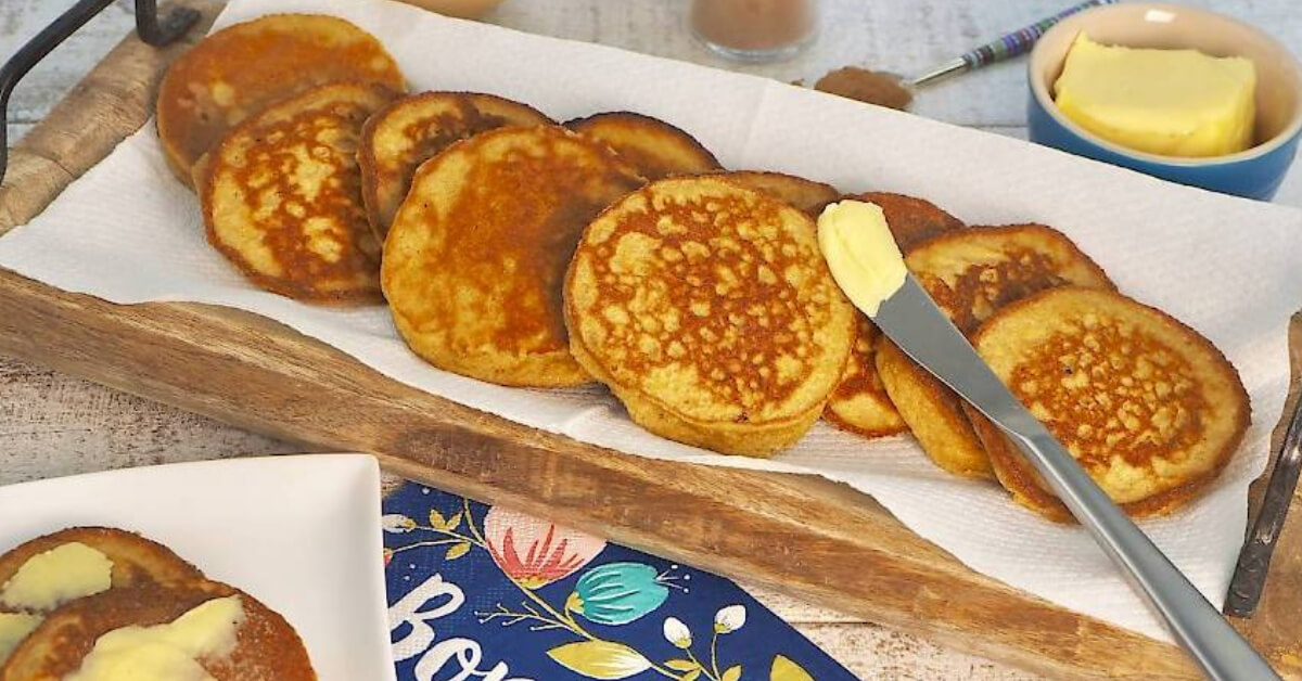 Susan joy's butternut pikelets