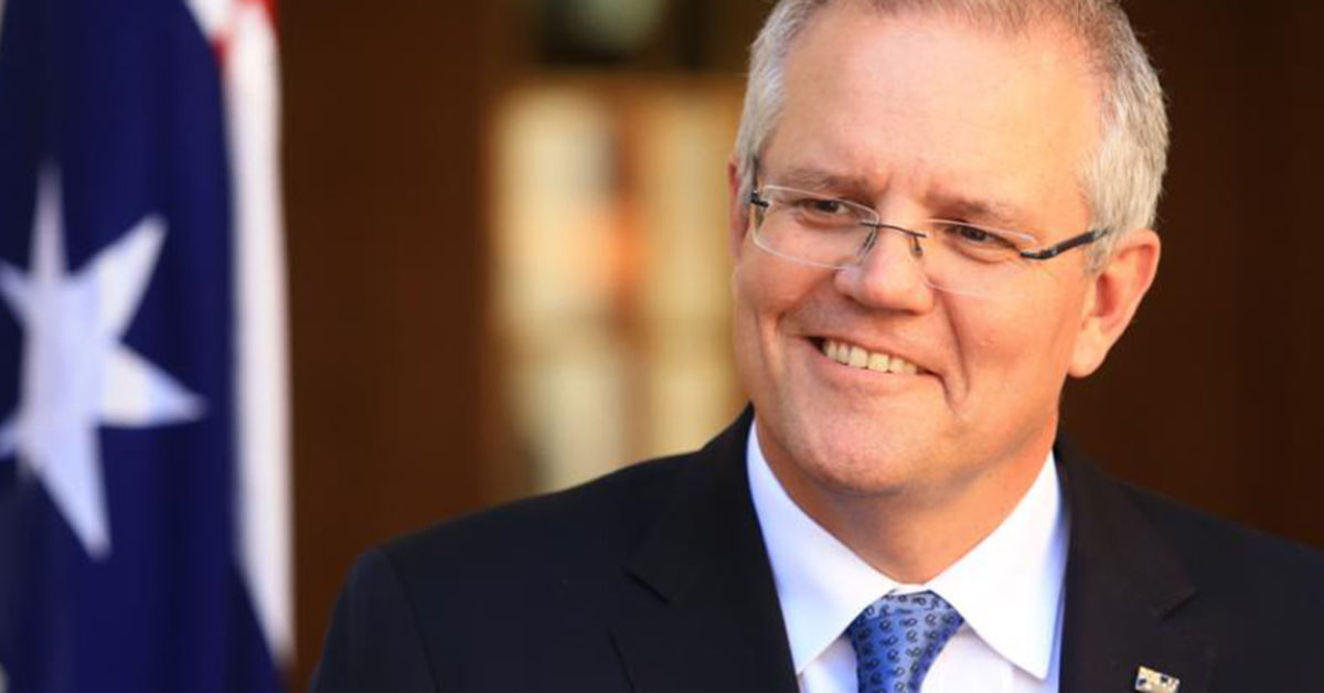 Prime Minister Scott Morrison. Picture: Faceboook/Scott Morrison