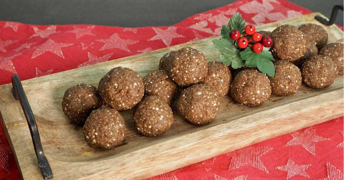 Gingerbread Bliss Balls