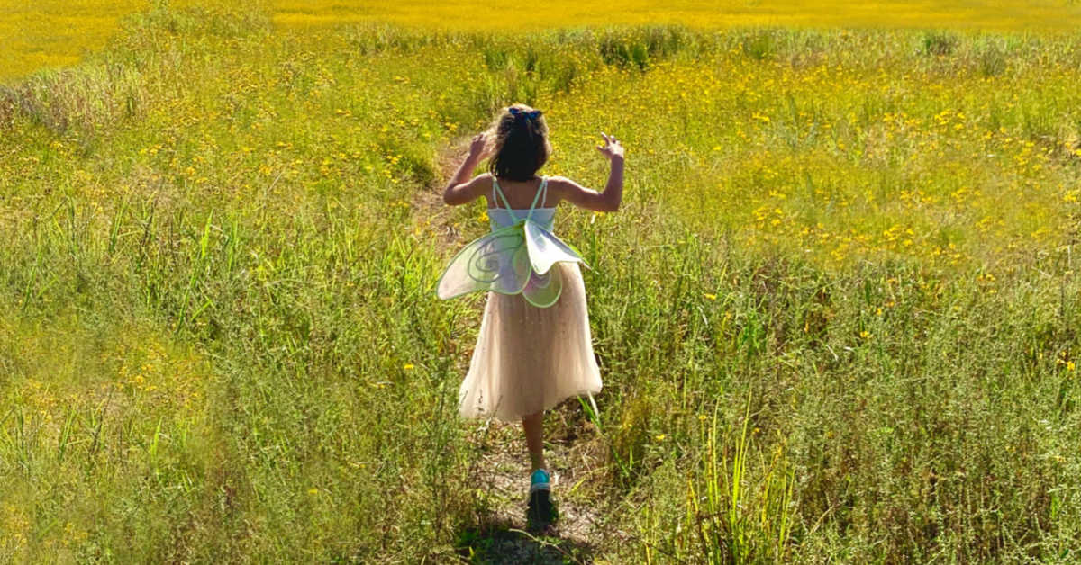 Girl playing