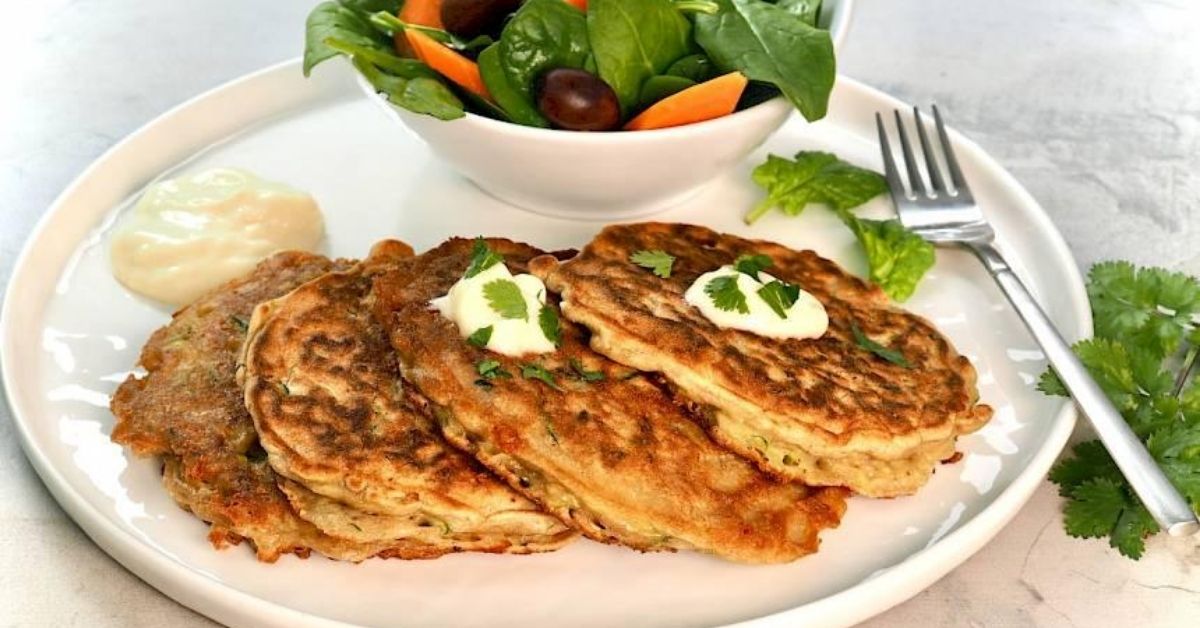 zucchini fritters by susan joy