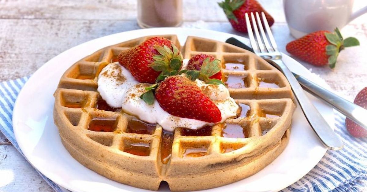 cassava flour waffles