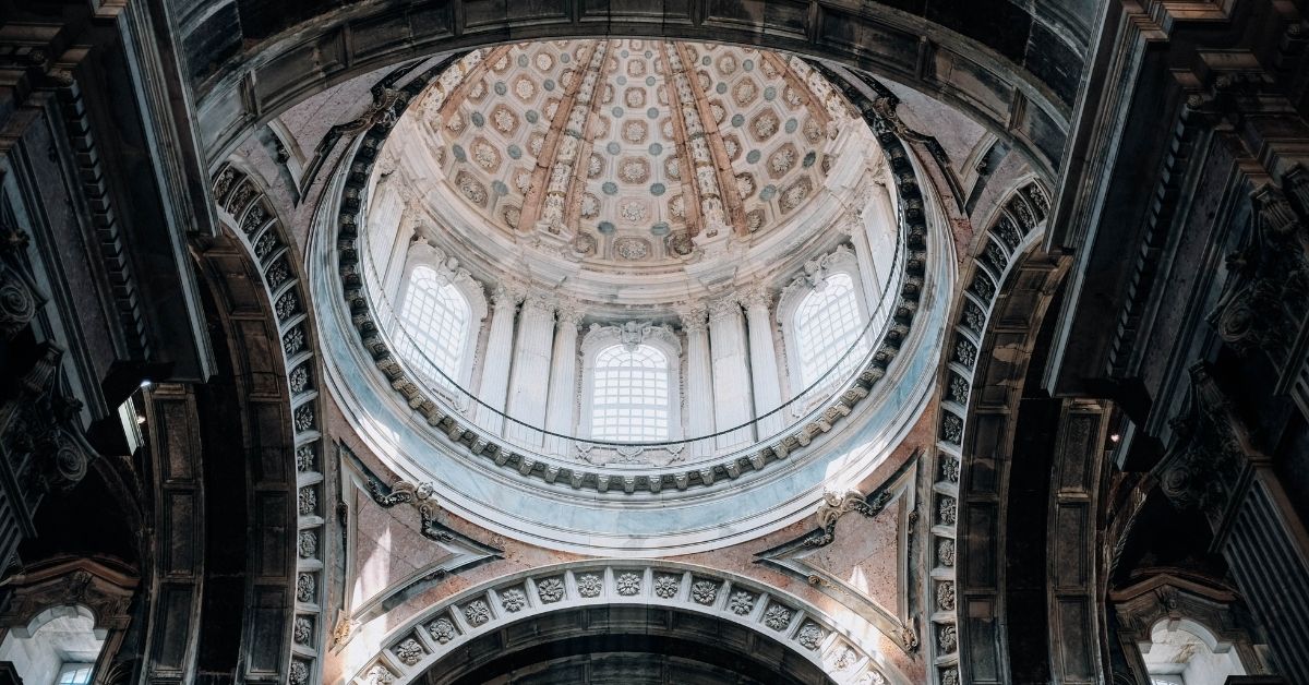 traditional church ceiling