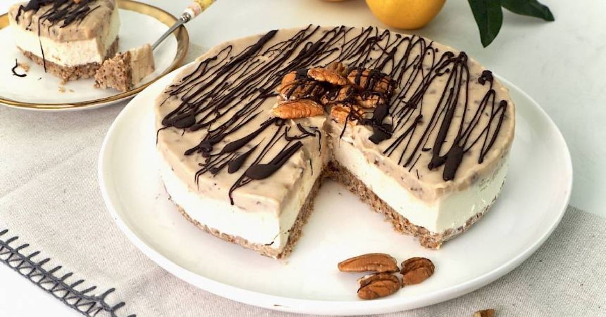 susan joy's salted caramel cheesecake