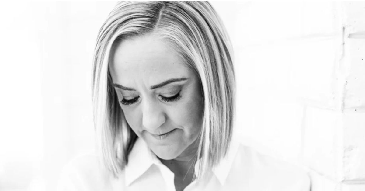 christine caine black and white headshot