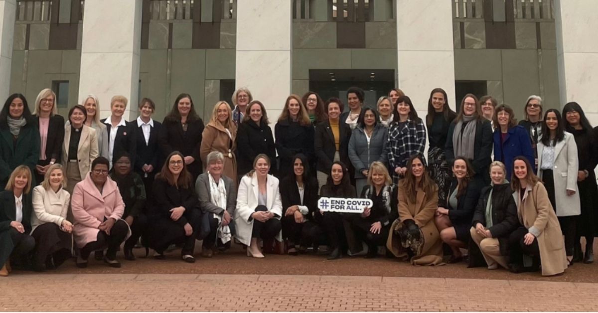 the micah women leaders delegation in canberrra