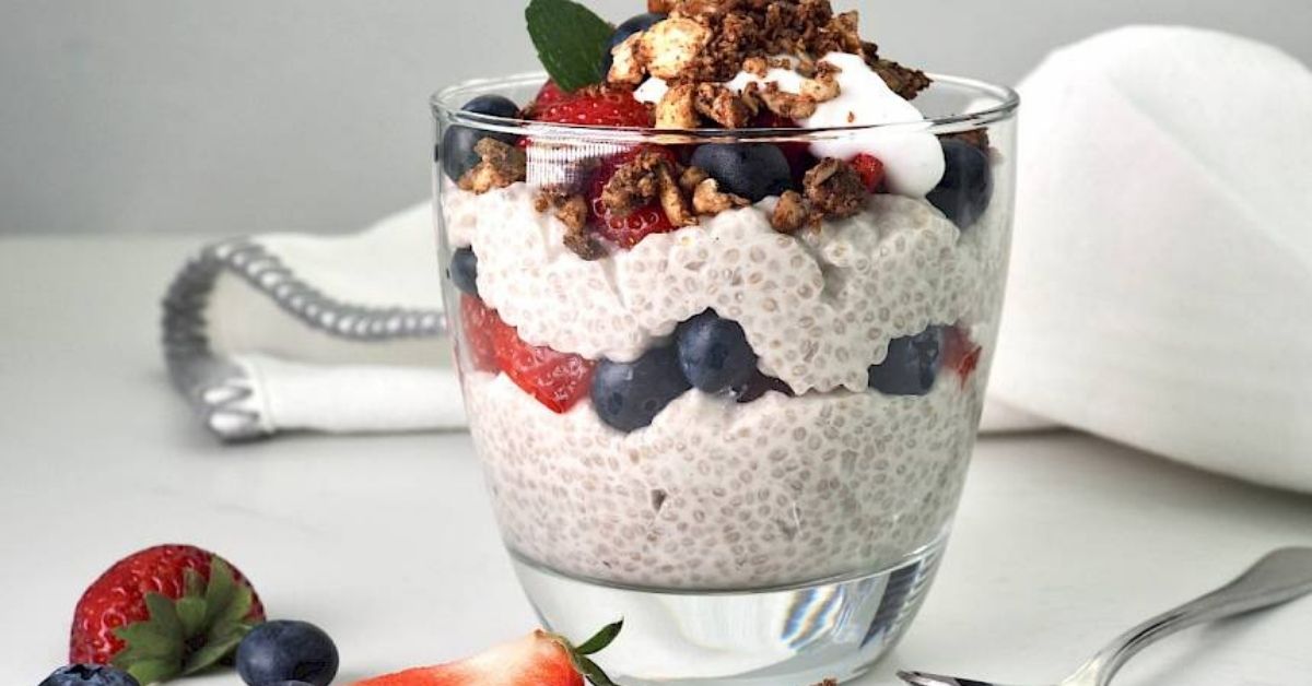 susan joy's coconut yoghurt chia pudding