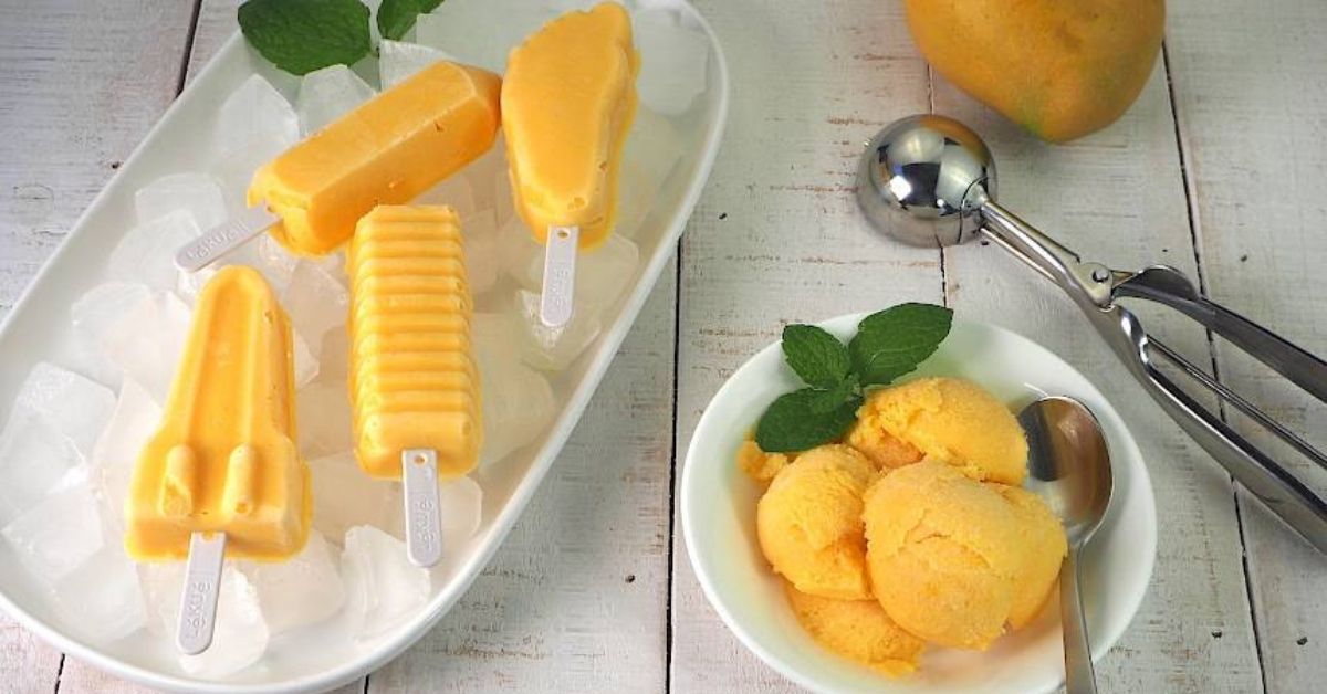 mango yoghurt ice cream