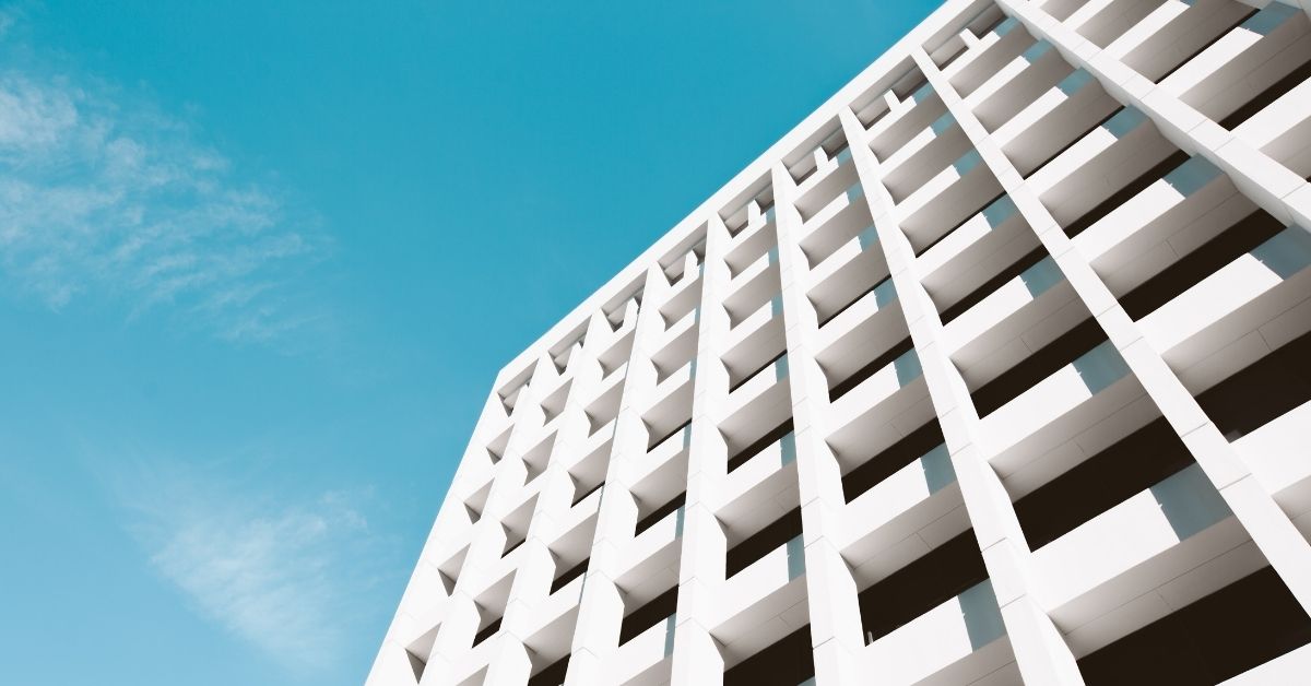 white architecture on blue sky