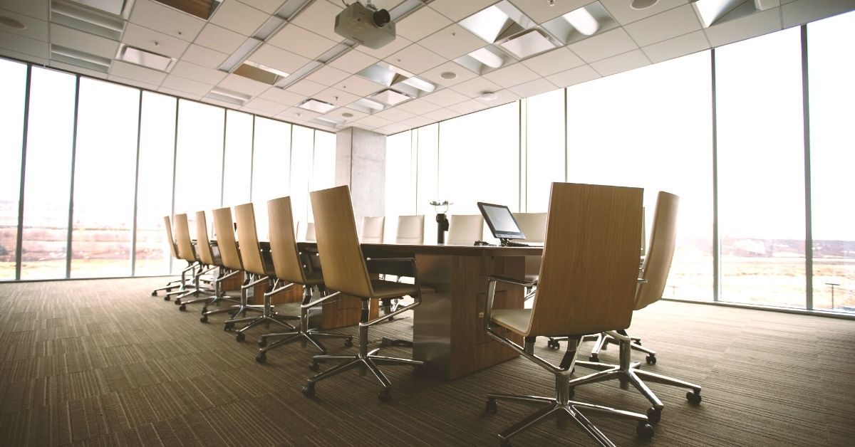 Board Room table with chairs