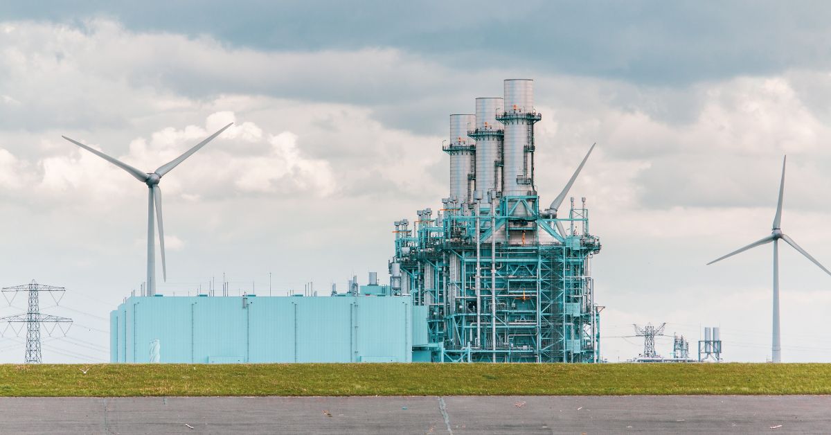 Power plant in the netherlands