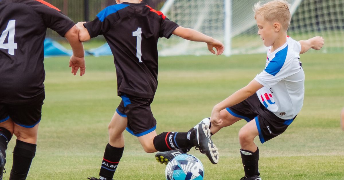 Kids Playing Soccer